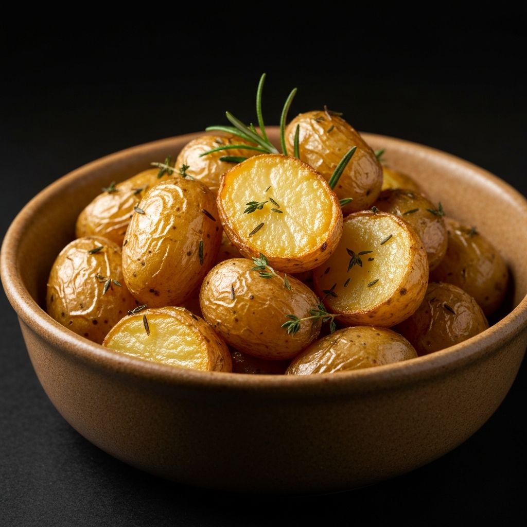 Knoblauch-Kartoffeln